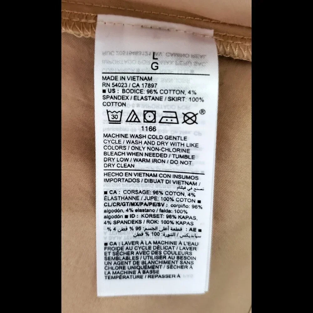 NWOT Women's Old Navy Summer Dress (Size L) - Picture 4 of 5